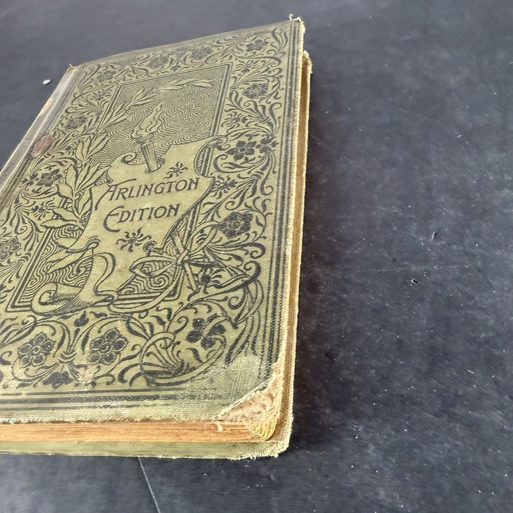Edgar Allen Poe Arlington Edition Memoir Of The Poet 1882 Hardcover Book Poems - Picture 4 of 16